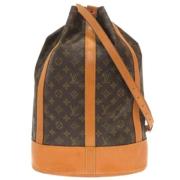 Louis Vuitton Vintage Begagnad hinkväska Brown, Dam