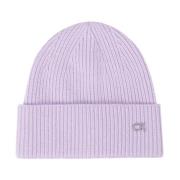 Calvin Klein Lila Re-Lo Mix Beanie Purple, Dam