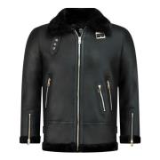 Matogla Shearling Damjacka - Cool Vinterjacka Black, Dam