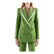 Hebe Studio Formal Blazers Green, Dam