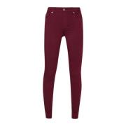 Liu Jo Divine Slim Fit Dambyxor Red, Dam