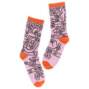 Walter Van Beirendonck Socks Pink, Unisex