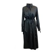 Noor of Sweden Marie knot collar dress Black, Dam