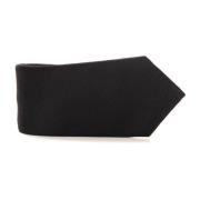 Canali Sidenslips med kakel mikrotryck Black, Herr