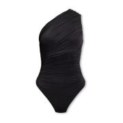 Gauge81 Tera draperad bodysuit Black, Dam