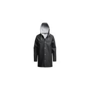 Stutterheim Rain Jackets Black, Dam