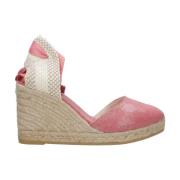 Espadrilles Colin Mockakilklack Sandaler Red, Dam