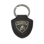 Automobili Lamborghini Keyrings Black, Herr