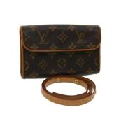 Louis Vuitton Vintage Pre-owned Canvas louis-vuitton-vskor Brown, Dam