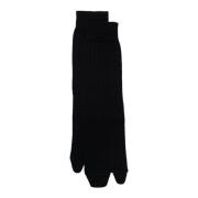 Maison Margiela Svarta Bootleg Sockor Black, Herr