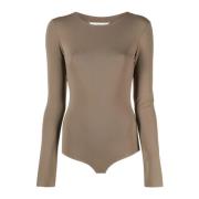 Maison Margiela Snygg Bodysuit för kvinnor Brown, Dam