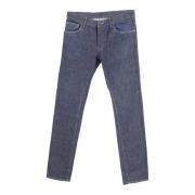 Prada Vintage Pre-owned Bomull jeans Blue, Dam