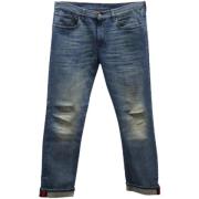 Gucci Vintage Pre-owned Bomull jeans Blue, Dam