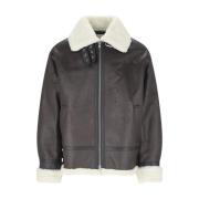 Dunst Leather Jackets Brown, Herr