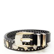 Versace Pre-owned Pre-owned Läder skrp Black, Dam