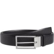 Calvin Klein Svart Mono Bälte Black, Herr