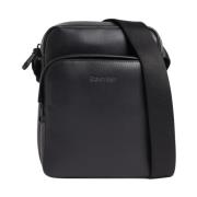 Calvin Klein Svart Cross Body Väska Black, Herr