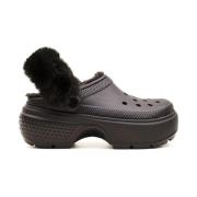 Crocs Modiga och Anpassningsbara Stomp Stil Skor Brown, Dam