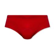 Dsquared2 Swim briefs with logo Red, Herr