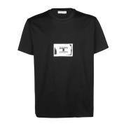 Givenchy Logo Patch T-shirt Black, Herr