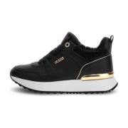 Guess Svarta sneakers för aktiva kvinnor Black, Dam