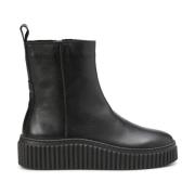 Marc O'Polo Svarta Ankelboots Black, Dam