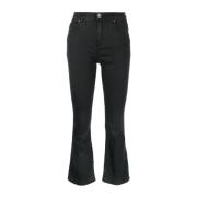 Pinko Flared Jeans Black, Dam