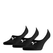 Puma 3-Pack Footies Strumpor - Masdeporte Black, Unisex