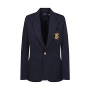 Ralph Lauren Marinblå Aktiv Blazer Blue, Dam