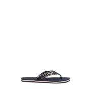 Tommy Hilfiger Webbing Sandaler Blue, Dam