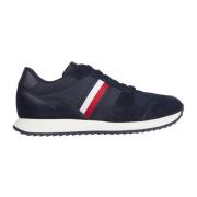 Tommy Hilfiger Blåa Sneakers för Män Blue, Herr