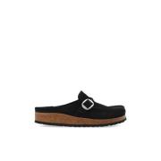 Birkenstock Buckley Mockasiner i mockaskinn Black, Dam