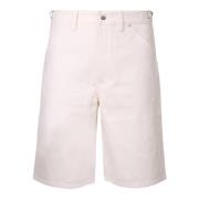 Jil Sander Jeans Shorts White, Herr