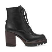 Tamaris Svarta Stängda Booties Black, Dam