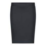 Marc Cain Stretch Jersey Kjol Black, Dam