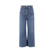Etro Kvinnors Kläder Jeans Blu Aw23 Blue, Dam