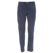 Siviglia Slim Fit Cordbyxor Blue, Herr