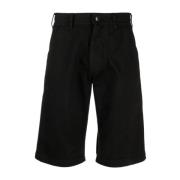 Raf Simons Svarta Shorts för Män Black, Herr