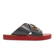 Chloé Pre-owned Pre-owned Plast sandaler Black, Dam