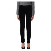 Giorgio Armani Klassiska 5 Fickor Jeans Black, Dam