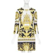 Versace Pre-owned Pre-owned Tyg klnningar Yellow, Dam