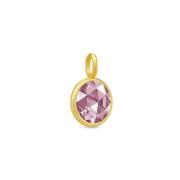 Julie Sandlau Elegant Cocktail Hänge med Rhodolite Purple, Dam