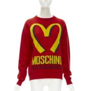 Moschino Pre-Owned Pre-owned Tyg ytterklder Red, Dam