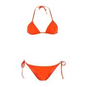 The Attico Fluo Orange Stretch Bikini Orange, Dam
