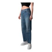 Citizens of Humanity Straight Jeans Blue, Dam