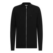Calvin Klein Herr Full Zip Sweatshirt Black, Herr