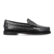 Sebago Klassiska Dan Stud Skor Black, Dam