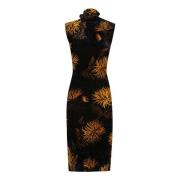 Etro Midi Dresses Black, Dam