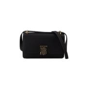 Burberry Vintage Pre-owned Läder crossbodyvskor Black, Dam