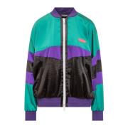 Dsquared2 80-tals Track Jacka Multicolor, Dam